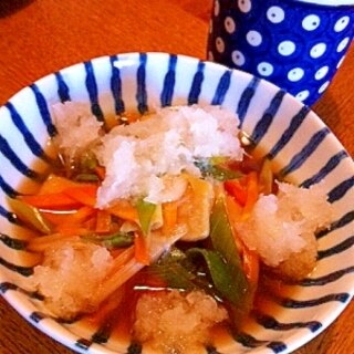 高野豆腐のみぞれ煮